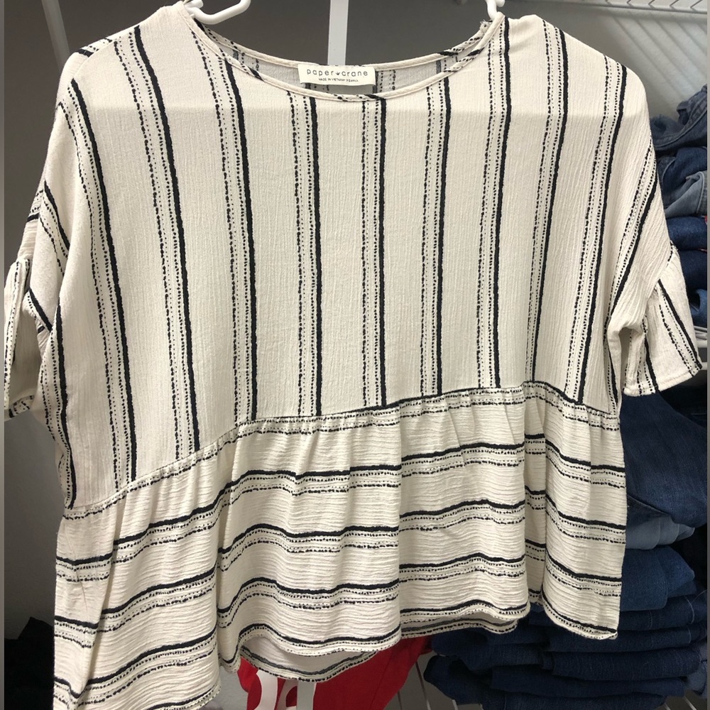 Paper Crown - Cropped - Blouse